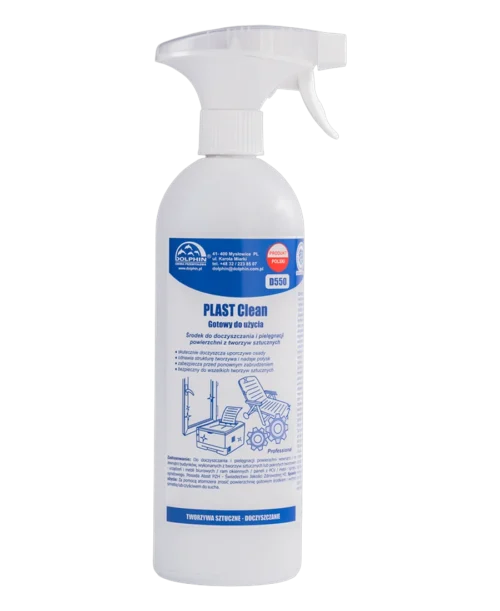DPH-PLAST-CLEAN-075 DOLPHIN Plast Clean plastiko paviršių valiklis, 750 ml